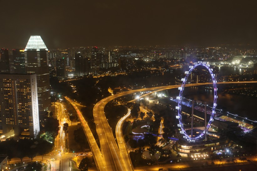 时尚之都新加坡唯美夜景风景图片 5