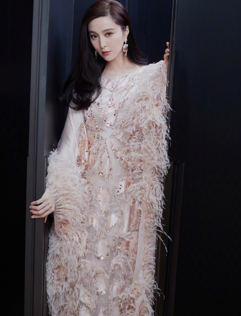 中国美女明星范冰冰高级定制礼服出席活动图片 3