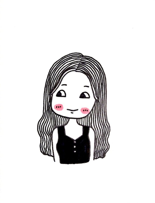 一组小女孩头像图片 可爱女生头像图片谢小胖画画 9
