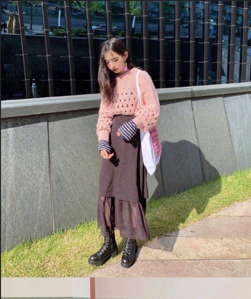 小个子女生的甜美复古色彩搭配参考 2