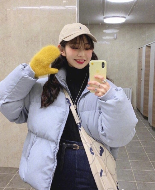 小个子女生的甜美复古色彩搭配参考 14