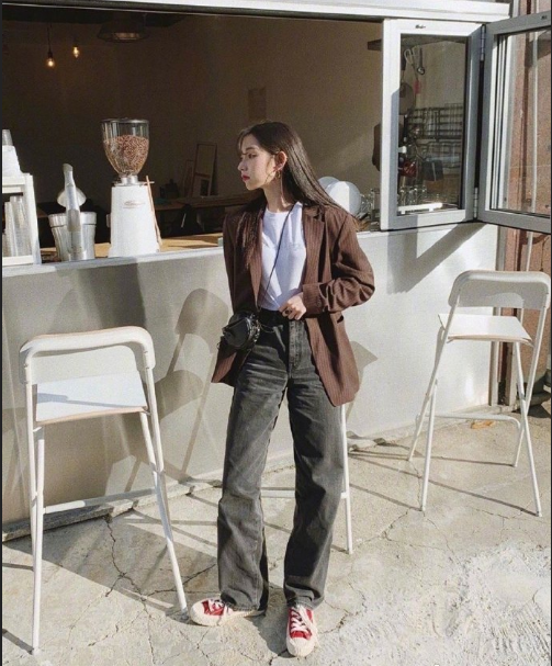 小个子女生的甜美复古色彩搭配参考 16