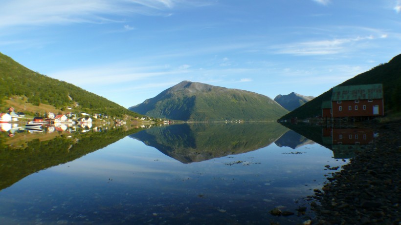 自然风景挪威峡湾图片 7