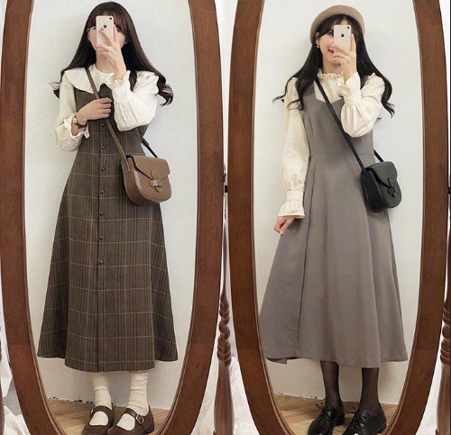 18套温婉复古的冬日气质保暖服装搭配技巧 4