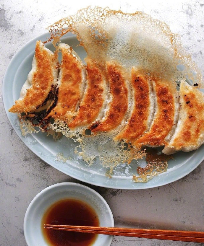 北方小吃超美味的煎饺图片 5