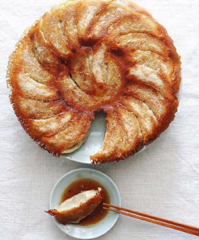 北方小吃超美味的煎饺图片 8