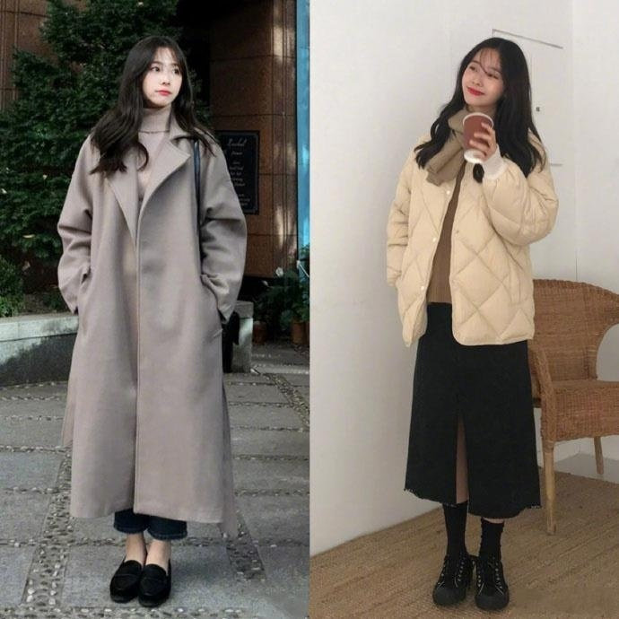冬日简约保暖穿搭温柔又显气质服装搭配 5