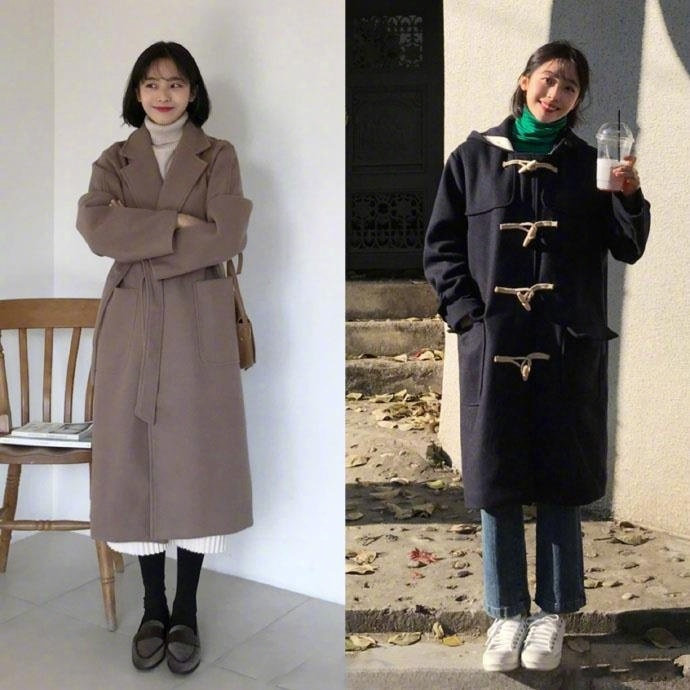 冬日简约保暖穿搭温柔又显气质服装搭配 9