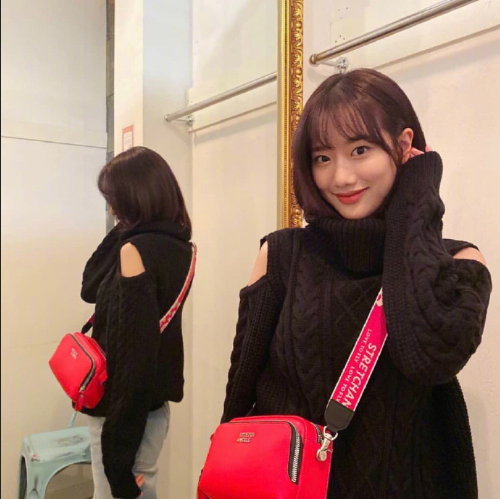 韩国美女april组合李娜恩私服可爱图片 11