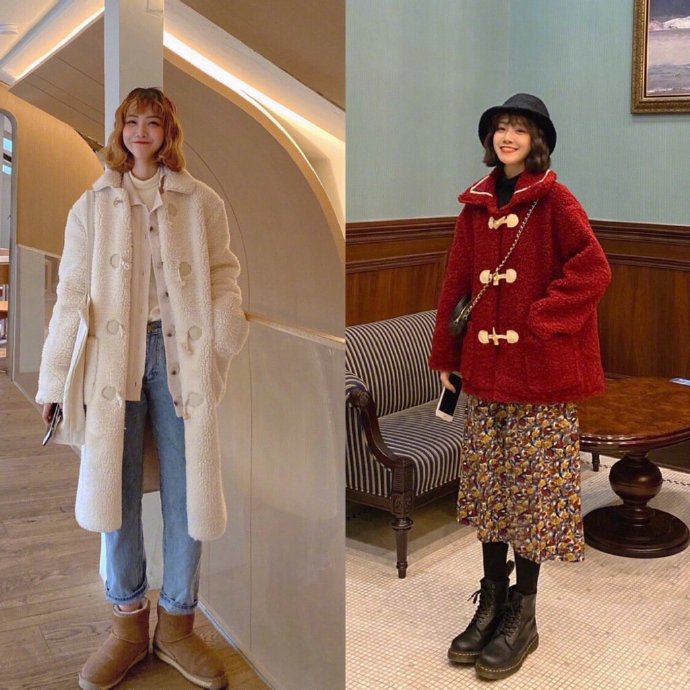 18套冬季减龄少女服装搭配技巧美美的过年吖 2