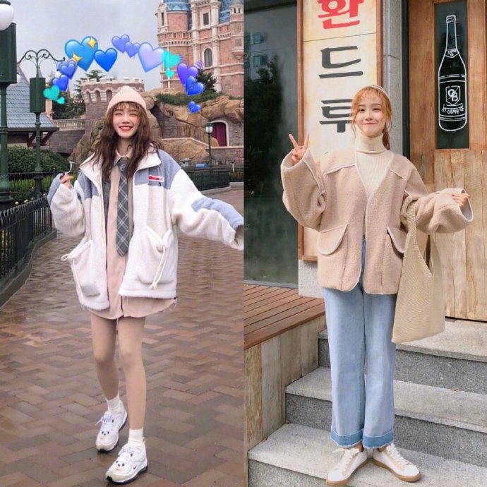 18套冬季减龄少女服装搭配技巧美美的过年吖 8