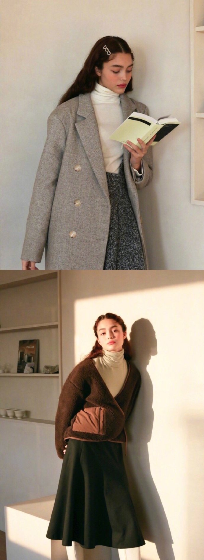 日常简约可爱元素的学生休闲服装搭配参考 10