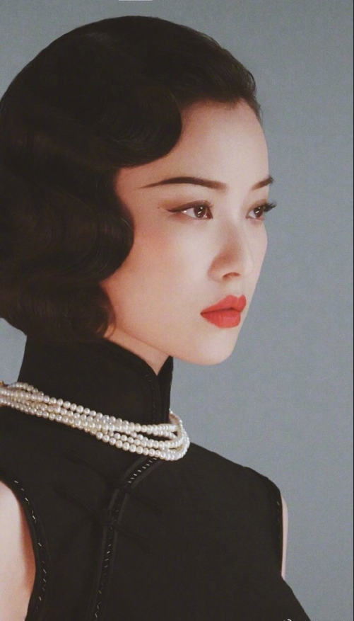 中国美女倪妮穿旗袍民国风情图片 4