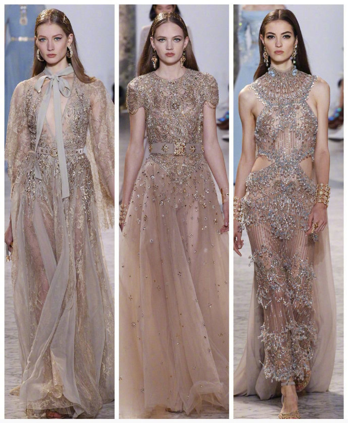 迪拜名媛婚纱礼服品牌Elie Saab 秋冬高级定制 3