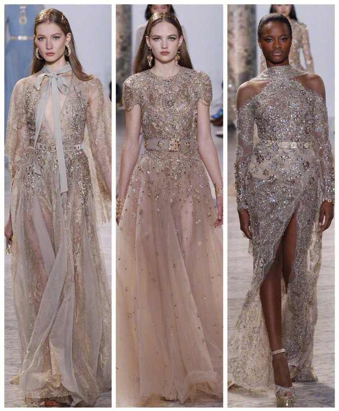 迪拜名媛婚纱礼服品牌Elie Saab 秋冬高级定制 4