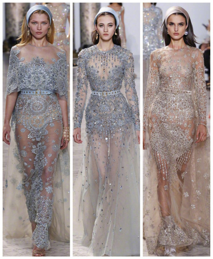 迪拜名媛婚纱礼服品牌Elie Saab 秋冬高级定制 6