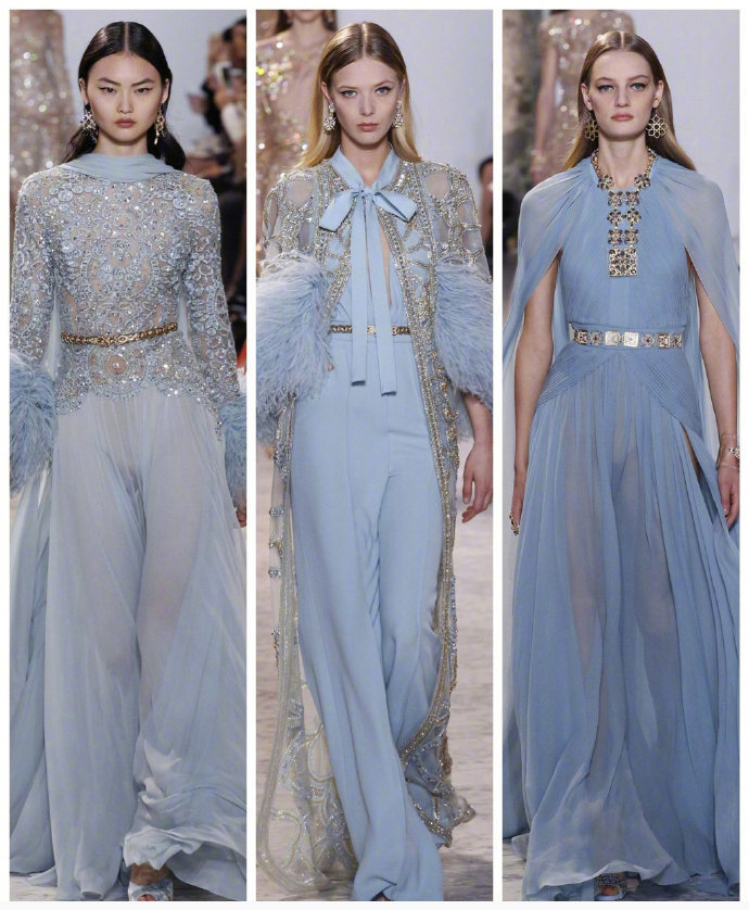迪拜名媛婚纱礼服品牌Elie Saab 秋冬高级定制 7
