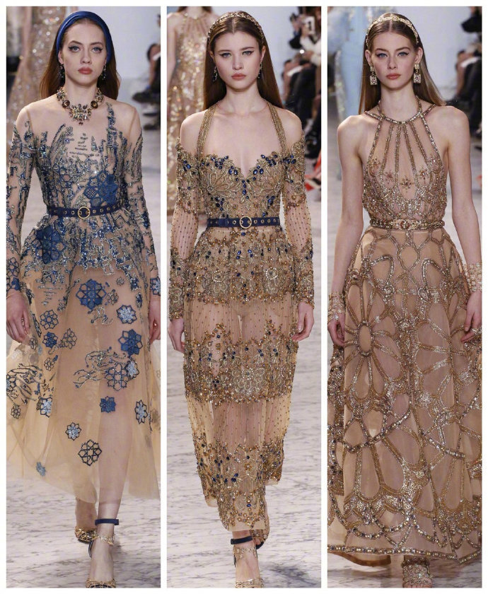 迪拜名媛婚纱礼服品牌Elie Saab 秋冬高级定制 9
