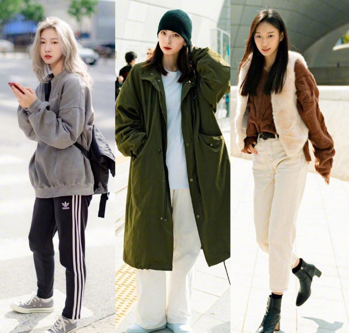 18套超飒的气质通勤秋冬衣服搭配图片 2