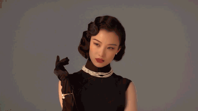 中国美女倪妮穿旗袍民国风情图片 7