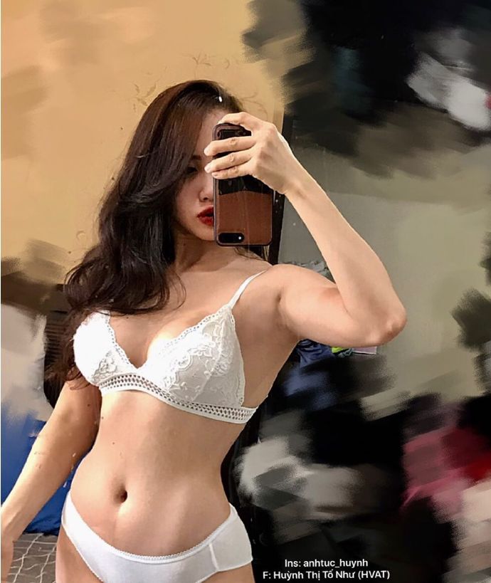 越南美女丰满美胸自拍照图片 9