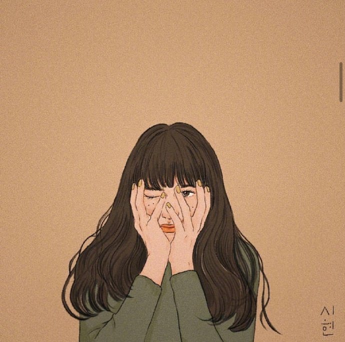 漫画女生头像图片 女孩子要努力上进 5