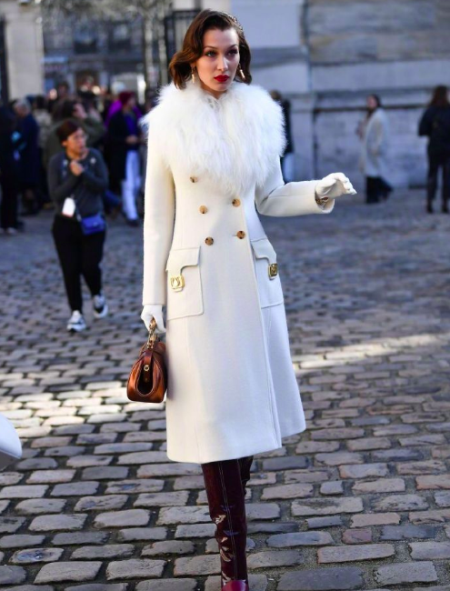 欧美美女模特Bella Hadid2019街拍穿搭图片 2