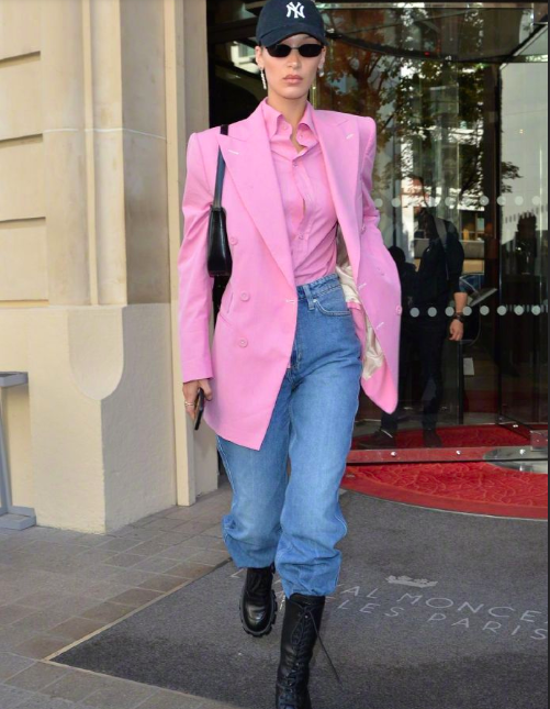 欧美美女模特Bella Hadid2019街拍穿搭图片 3