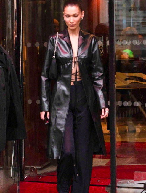 欧美美女模特Bella Hadid2019街拍穿搭图片 5