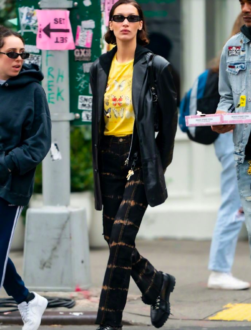 欧美美女模特Bella Hadid2019街拍穿搭图片 6