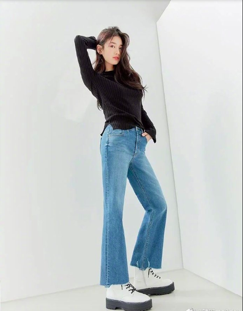 韩国美女明星裴秀智GUESS2020春季画报图片 2