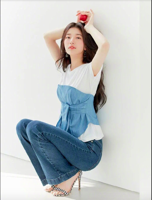 韩国美女明星裴秀智GUESS2020春季画报图片 4