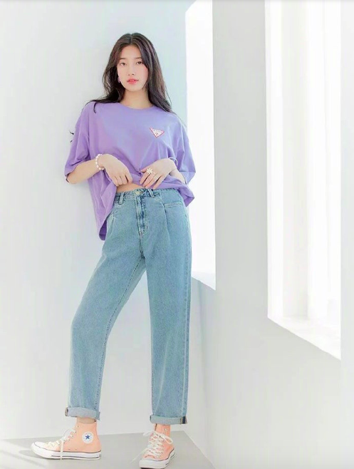 韩国美女明星裴秀智GUESS2020春季画报图片 12