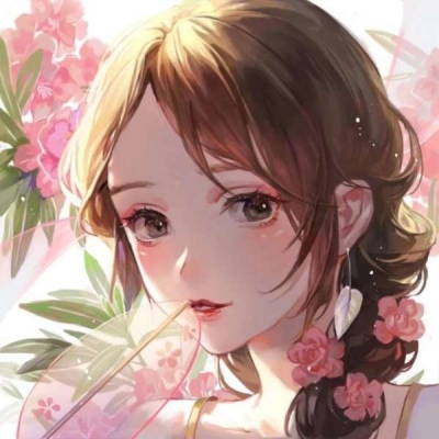 漫画美女头像图片 古风闺蜜头像图片 4