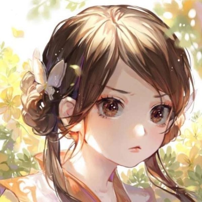 漫画美女头像图片 古风闺蜜头像图片 9