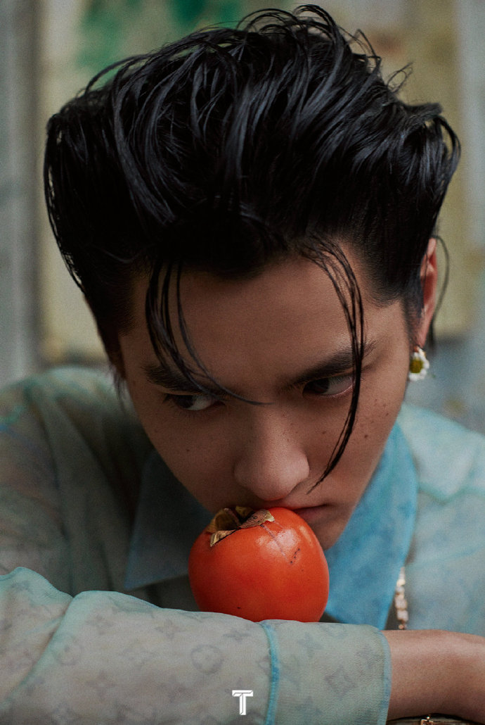 90后男明星吴亦凡《T》新刊帅气写真图片 5