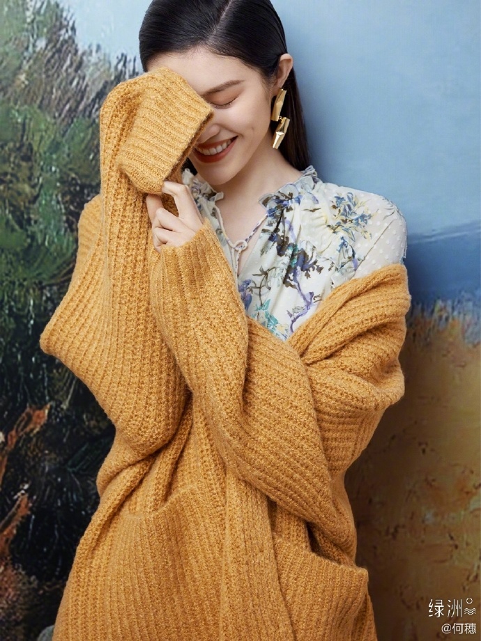 中国美女超模何穗春天服装搭配参考 8