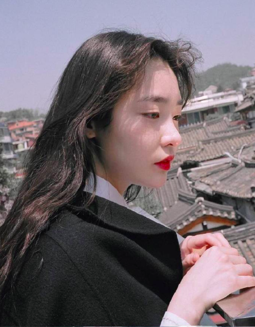 韩国美女图片 雀斑少女金敏荷写真图片 3