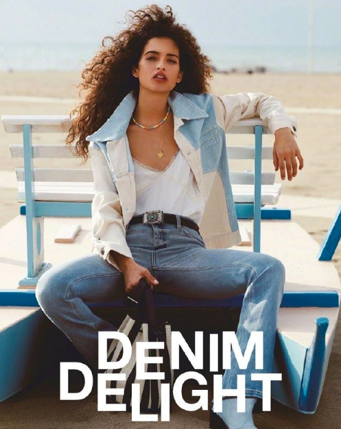 《VOGUE》日本版2020年四月刊春天牛仔服搭配图片