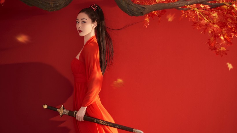 古装美女明星宣璐桌面壁纸图片 9