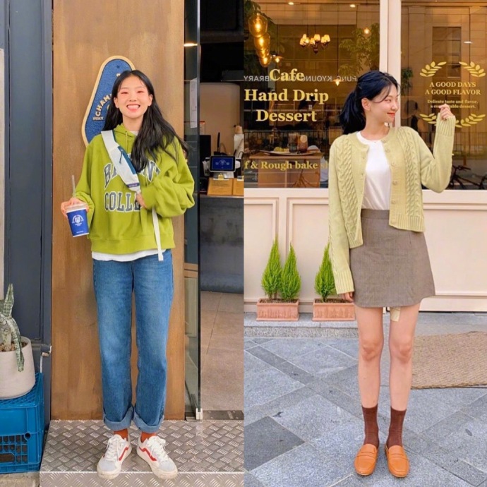 18套初春基础款服装搭配今天穿什么 3
