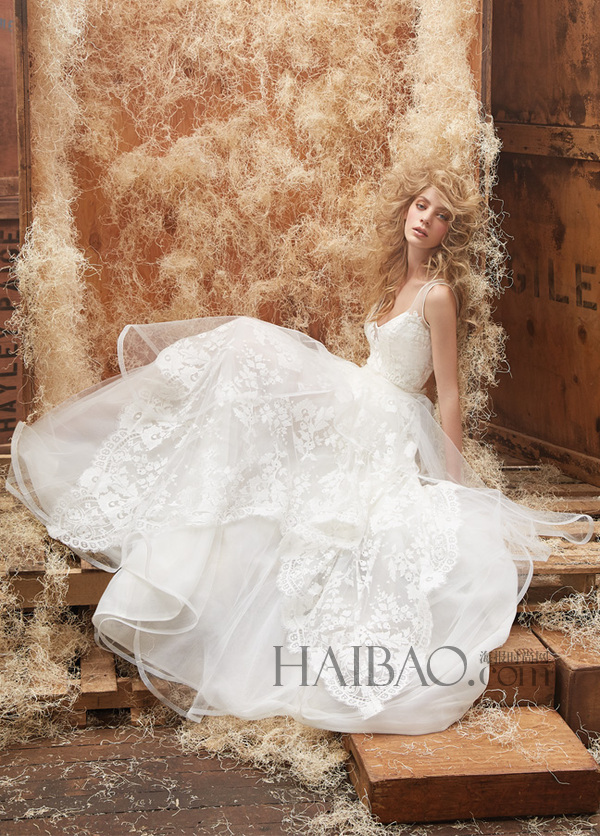 Hayley Paige2019秋冬婚纱礼服图片 6