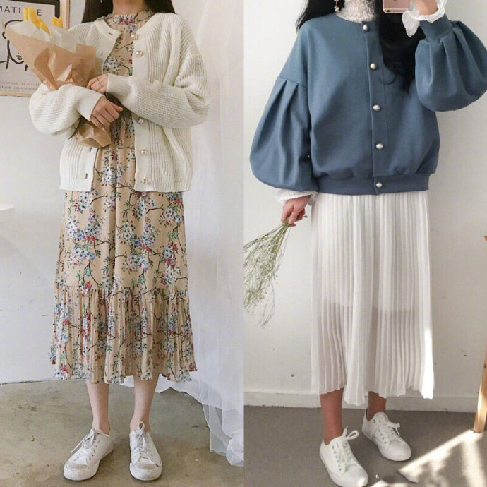 2020清新活力的春日少女服装搭配参考 3