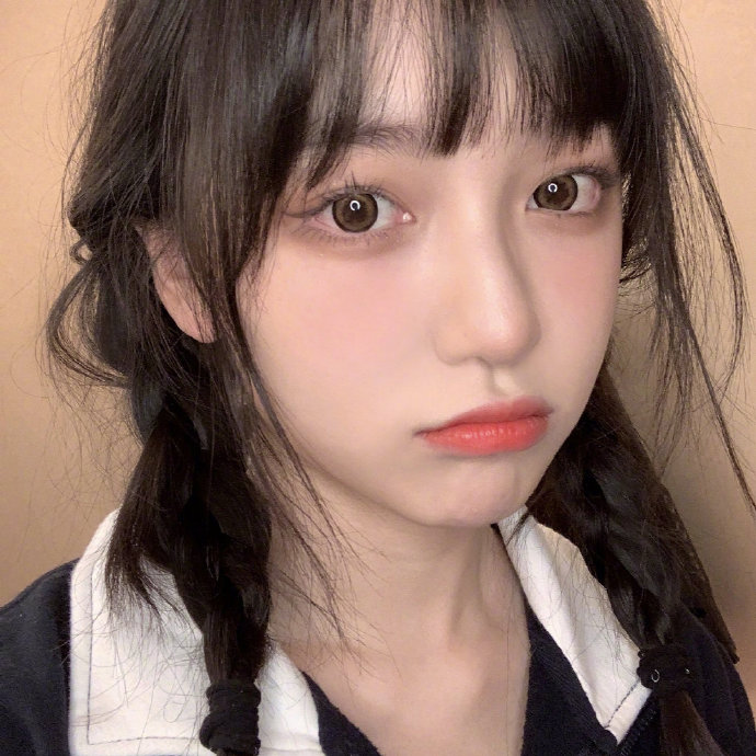 qq清新美女头像图片 认识到自己超级无敌可爱图片 9