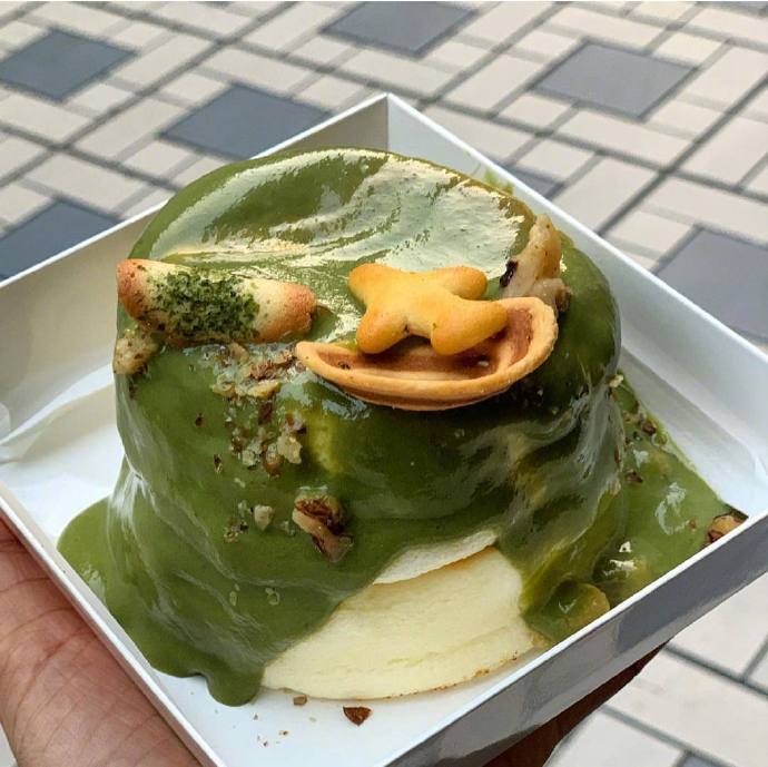 抹茶控的最爱抹茶甜点美食图片 2