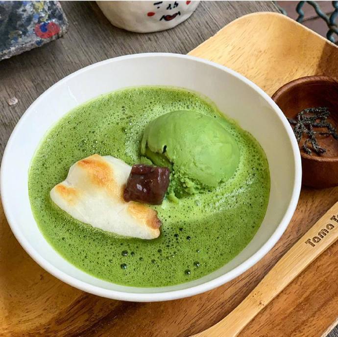 抹茶控的最爱抹茶甜点美食图片 3