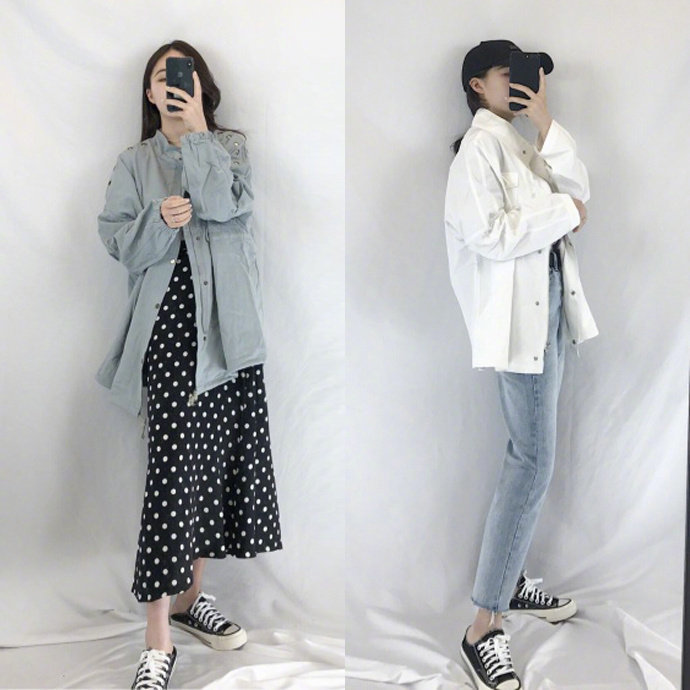 2020春季服装搭配chic风柔美感十足 ​ ​​​​
