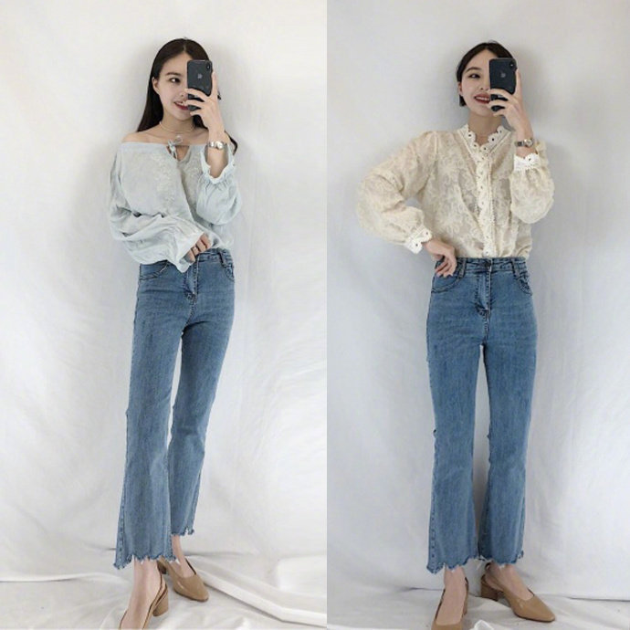 2020春季服装搭配chic风柔美感十足 ​ ​​​​ 3