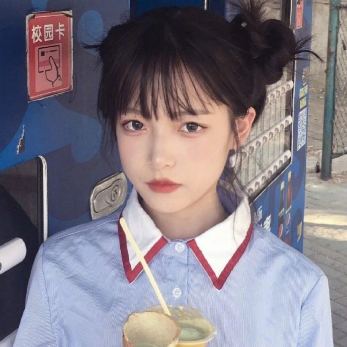 微信头像女可爱小清新图片 真人美女头像图片 4