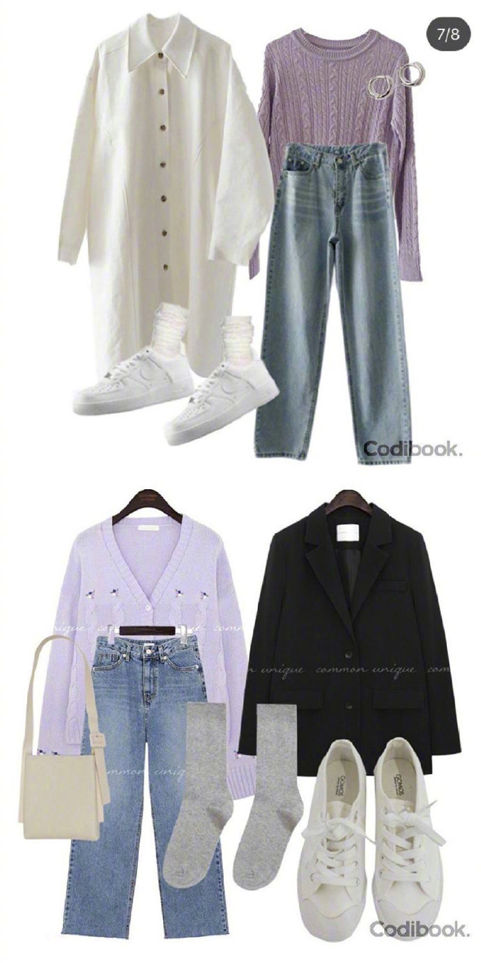 温柔的春天色马卡龙色系服装搭配 5